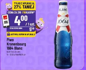 Piwo Kronenbourg 1664 Blanc