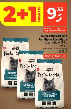 Sucha karma dla kota Pan Miesko Kocia Uczta
