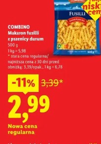 Combino Makaron fusilli z pszenicy durum