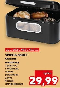 Spice & Soul Chlebak metalowy
