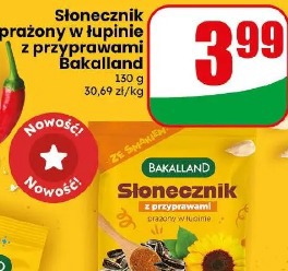Słonecznik prażony w łupinie z przyprawami Bakalland