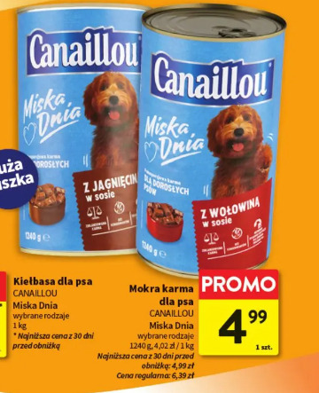 Mokra karma dla psa CANAILLOU Miska Dnia