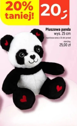 Pluszowa panda