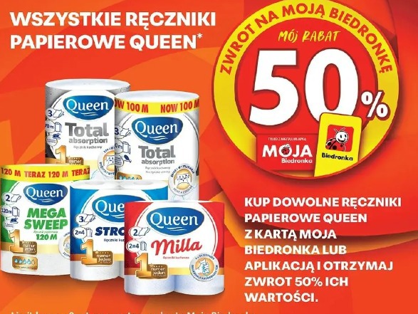 Wszystkie ręczniki papierowe Queen