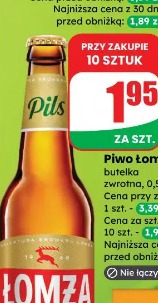 Piwo Łomża Pils