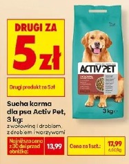 Sucha karma dla psa Activ Pet