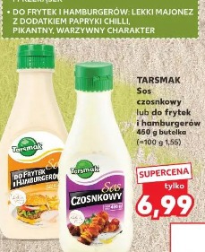 Tarsmak Sos czosnkowy lub do frytek i hamburgerów