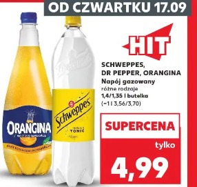 Schweppes, Dr Pepper, Orangina Napój gazowany różne rodzaje