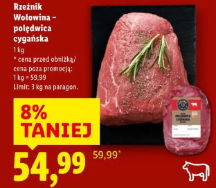 Rzeźnik Wołowina – polędwica cygańska