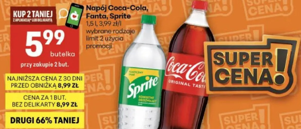 Napój Coca-Cola, Fanta, Sprite