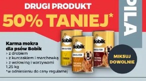 Karma mokra dla psów Bobik