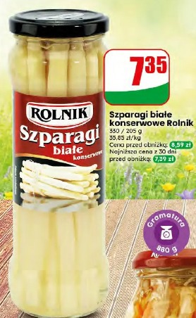 Szparagi białe konserwowe Rolnik