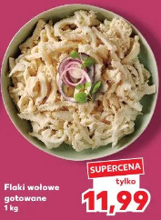 Flaki wołowe gotowane