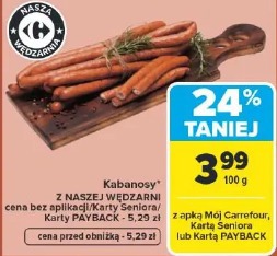 Kabanosy z naszej wędzarni