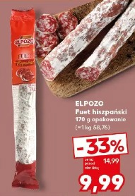 Elpozo Fuet hiszpański