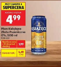 Piwo Książęce Złote Pszeniczne 0%