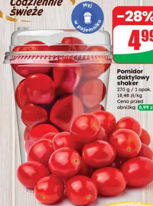 Pomidor daktylowy shaker