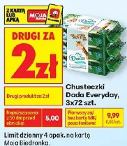 Chusteczki Dada Everyday, 3x72 szt.