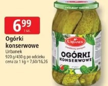 Ogórki konserwowe Urbanek