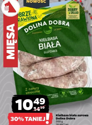 Kiełbasa biała surowa Dolina Dobra