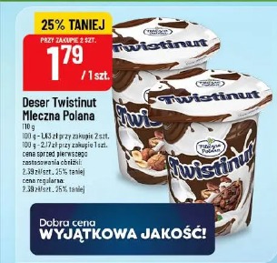 Deser Twistinut Mleczna Polana