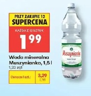 Woda mineralna Muszynianka