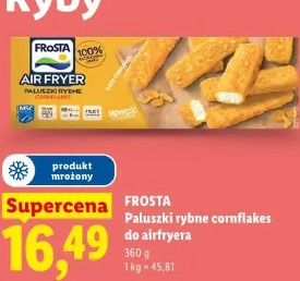 Frosta Paluszki rybne cornflakes do airfryera