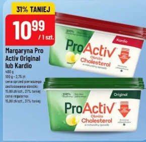 Margaryna Pro Activ Original lub Kardio