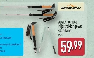 Adventuridge Kije trekkingowe składane