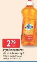 Płyn koncentrat do mycia naczyń Visior