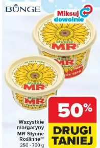 Wszystkie margaryny MR Słynne Roślinne BUNGE
