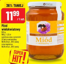 Miód wielokwiatowy Nectus