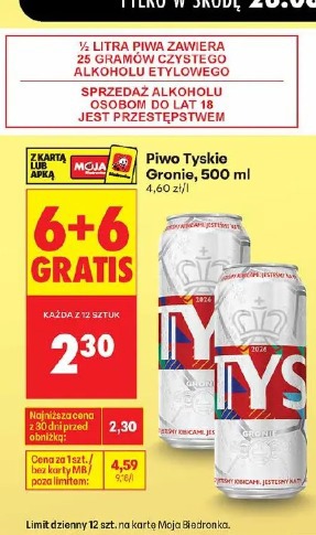 Piwo Tyskie Gronie