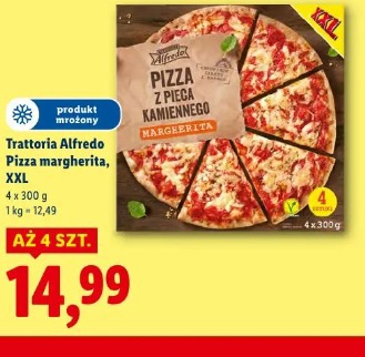 Trattoria Alfredo Pizza margherita, XXL