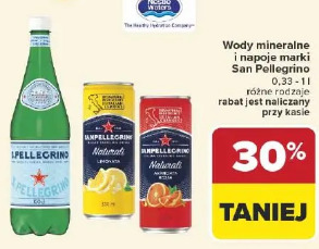San Pellegrino wody mineralne i napoje