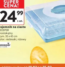 Pojemnik na ciasto Keeper prostokątny