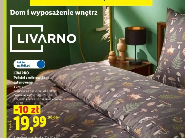 Livarno Pościel z mikrowłókna satynowego