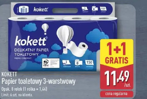 Kokett Papier toaletowy 3-warstwowy