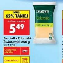 Ser żółty Edamski Światowid