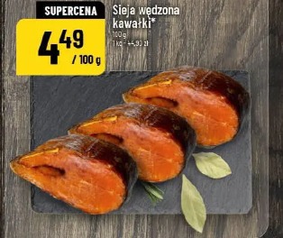 Sieja wędzona kawałki