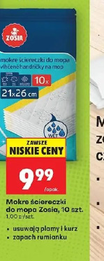 Mokre ściereczki do mopa Zosia