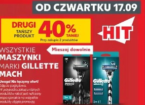 Maszynki Gillette Mach