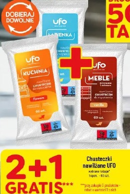 Chusteczki nawilżane UFO