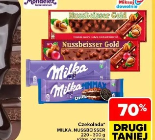 Czekolada MILKA, NUSSBEISSER