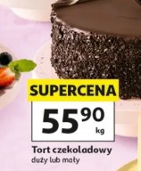 Tort czekoladowy duży lub mały