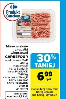 Mięso mielone z łopatki wieprzowej CARREFOUR