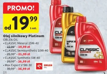Olej silnikowy Platinum Orlen Oil