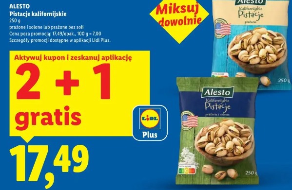 Alesto Pistacje kalifornijskie