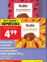 Galaretka z sokiem owocowym w czekoladzie Mella Meltie