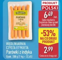 Wędlinarnia Czysta etykieta Parówki z indyka